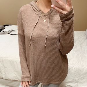 Forever 21 Knitted Hoodie